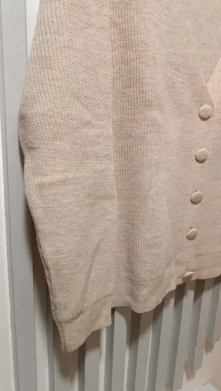 Cárdigan Stradivarius Beige Talla S