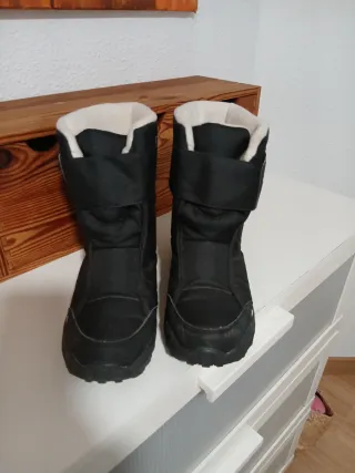 Botas de nieve negras