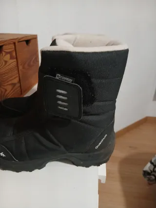 Botas de nieve negras