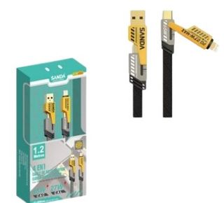 Cable carga rápida 4 en 1