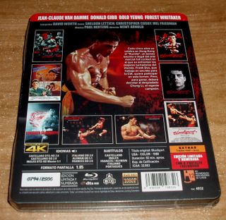 Bloodsport Contacto Sangriento Blu-ray Metálico