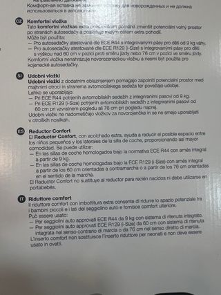 Reductor Confort Britax Römer Nuevo