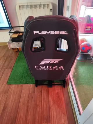 Sillón Playseat Forza+ volante+juego turismo7