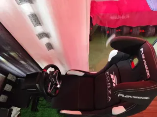Sillón Playseat Forza+ volante+juego turismo7
