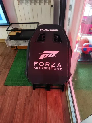 Sillón Playseat Forza+ volante+juego turismo7
