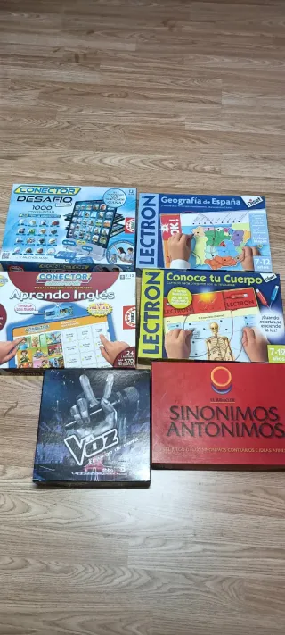 Lote 6 Juegos Educativos Lectron y Diset