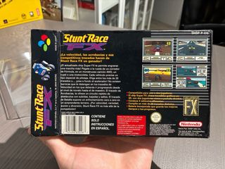 Stunt Race FX Super Nintendo SNES PAL