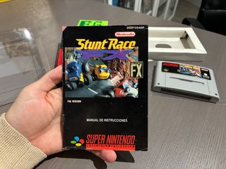 Stunt Race FX Super Nintendo SNES PAL