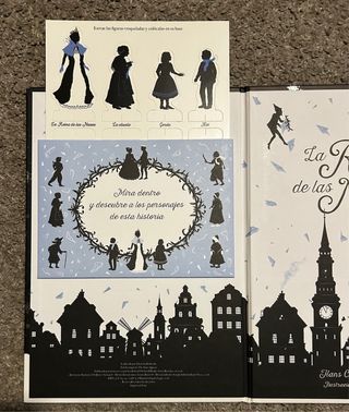 La reina de las nieves. Libro desplegable.