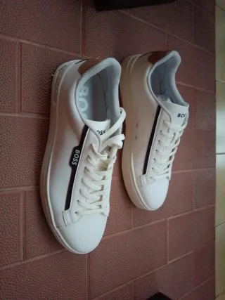 Zapatillas Boss Blancas Mujer