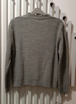 Cárdigan Stradivarius Gris Talla S