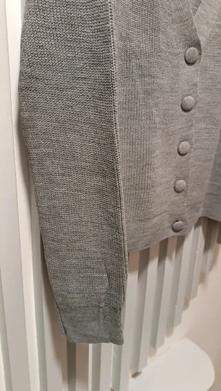 Cárdigan Stradivarius Gris Talla S