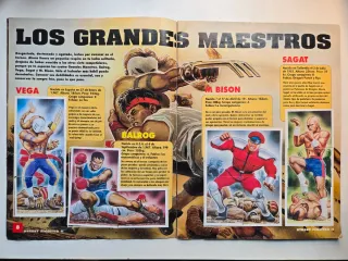 Album COMPLETO Street Fighter II 2 Año 1991 MERLIN