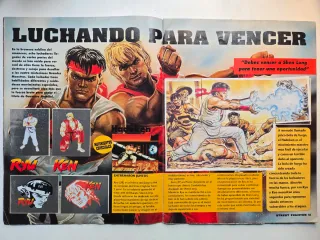 Album COMPLETO Street Fighter II 2 Año 1991 MERLIN