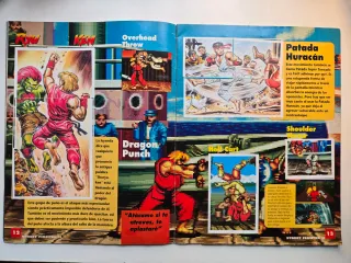 Album COMPLETO Street Fighter II 2 Año 1991 MERLIN