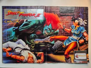 Album COMPLETO Street Fighter II 2 Año 1991 MERLIN