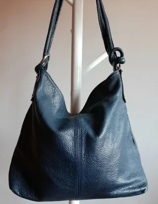 Bolso hobo piel Genuine leather