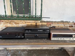 Amplificadores Phonic, Technics, Yamaha