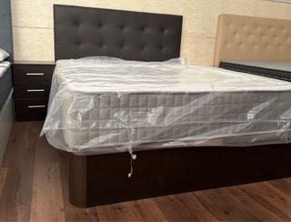 Canapé com colchão para separação de viscoelástica ou líquidos