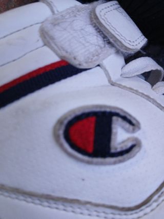 Zapatillas Champion Basket Talla 35 Blancas