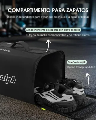 Bolsa Deporte Lesolph 35L Negra