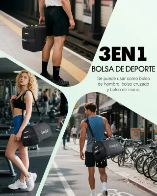 Bolsa Deporte Lesolph 35L Negra