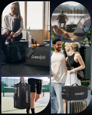 Bolsa Deporte Lesolph 35L Negra