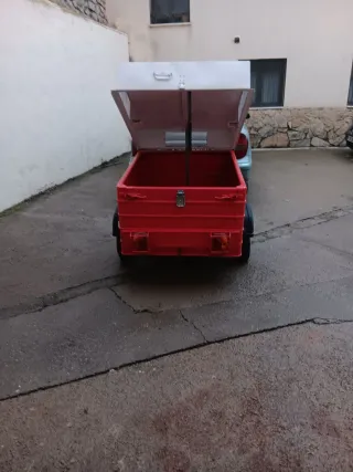 Remolque Jucal robusto para mercancía/perros