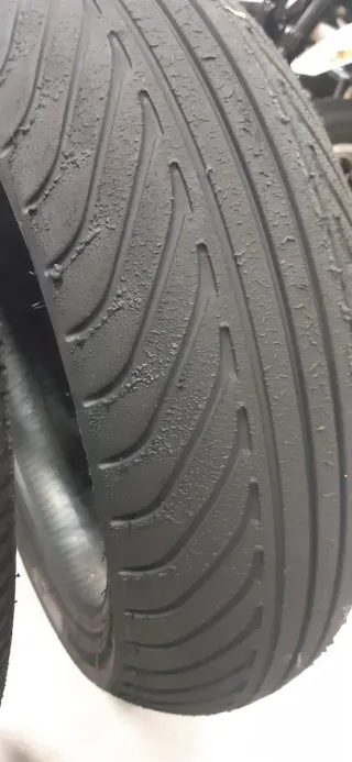 Neumático moto lluvia circuito  Dunlop kr wet