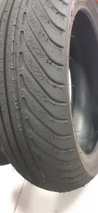 Neumático moto lluvia circuito  Dunlop kr wet