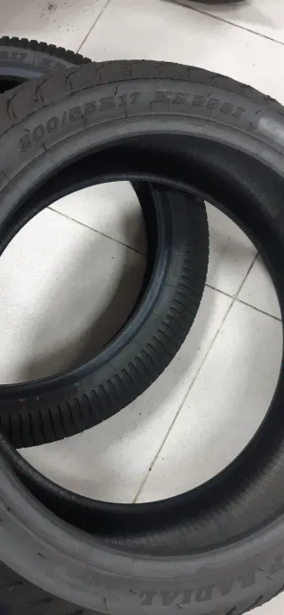 Neumático moto lluvia circuito  Dunlop kr wet