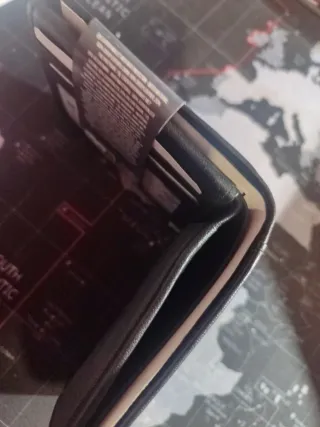 Cartera de piel Goodman RFID nueva