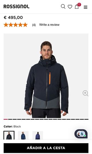 Chaqueta de esquí Rossignol Talla S