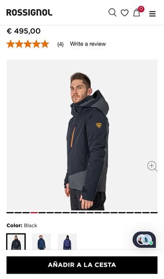 Chaqueta de esquí Rossignol Talla S
