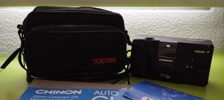Cámara Chinon AutoGL + Cartera Negra