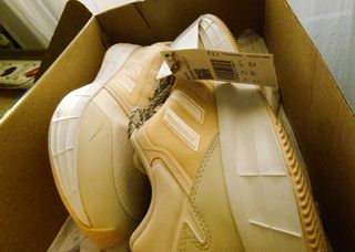 Zapatillas Adidas Duramo Protect Mujer Beige/Azul