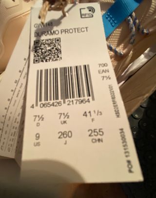 Zapatillas Adidas Duramo Protect Mujer Beige/Azul