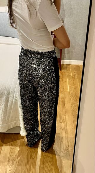 Pantalón Zara Lentejuelas Edición Limitada