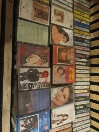 Lote Cassettes Bob Dylan, Michael Jackson, Rocio J