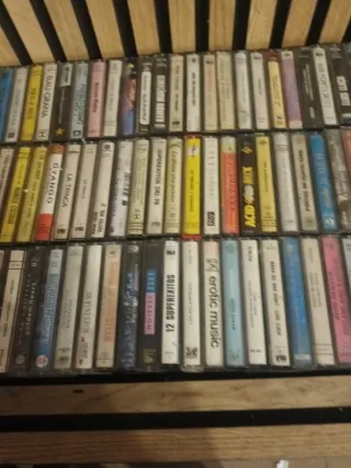 Lote Cassettes Bob Dylan, Michael Jackson, Rocio J