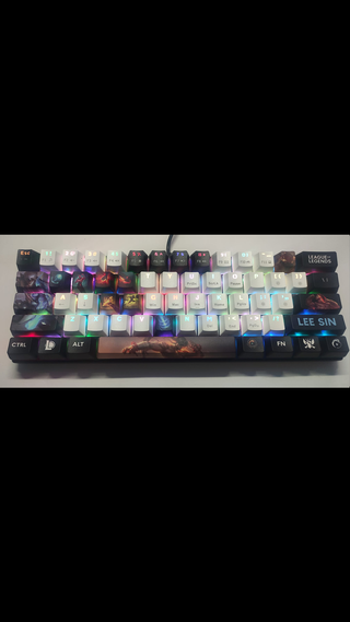 Teclado Mecánico Lee Sin LoL