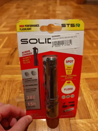 Linterna LED SOLIDLINE ST5R Alta Potencia