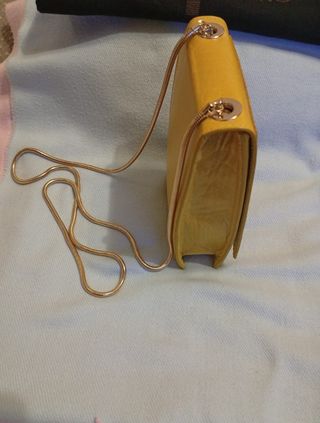 Bolso bandolera Roberto Verino amarillo