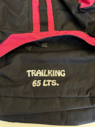 Mochila Trailking 65L senderismo impermeable