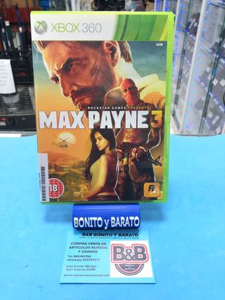 Max Payne 3 Xbox 360