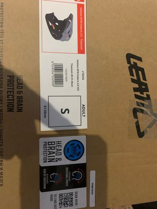 Casco Leatt Enduro 2.0 Titanium NUEVO