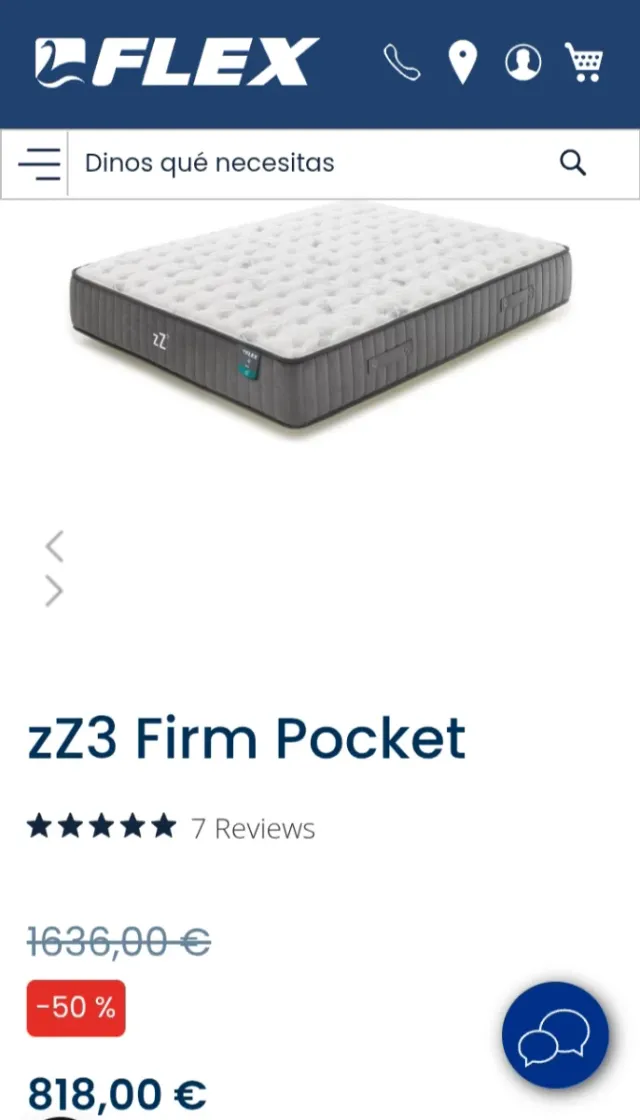 ZZ3+Canapé150x190 ColchónFlex FRESHCOOL Personaliz