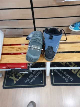 Botas de Snowboard Azules