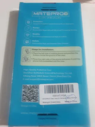 Custodia trasparente per Samsung S22