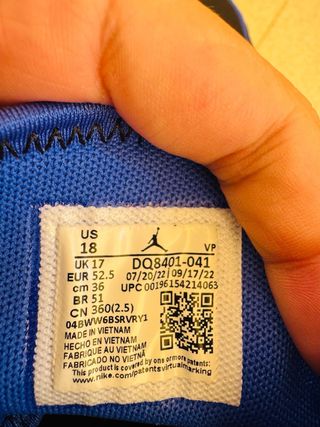 NUEVO! Zapatillas Nike Jordan Stay Loyal 2 n. 52,5